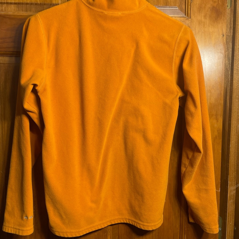 Orange North Face Jacket